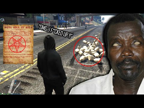 MISTAKENLY sold his SOUL to the African Rebel For GTA 5 Money!