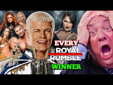 Every Royal Rumble Winner  (1988 to 2023)