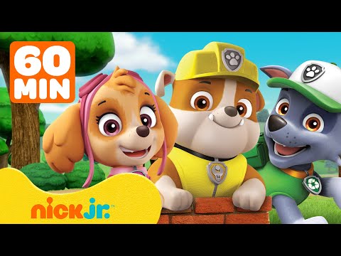 Rubble & PAW Patrol Go On the Ultimate Rescues! | 1 Hour Compilation | Rubble & Crew