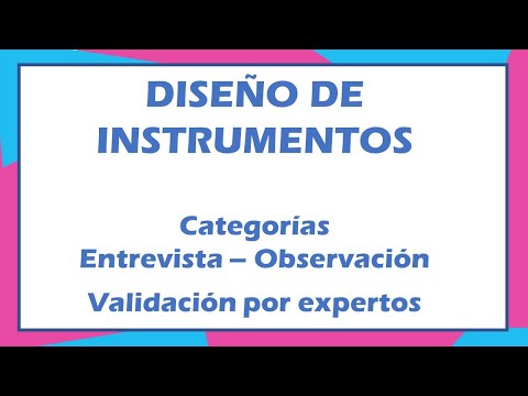 Diseño de entrevista y categorización, ¿cómo organizar los anexos de validación?