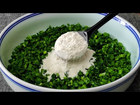 Adding Flour to Chives: You Won't Believe How Delicious It Is!