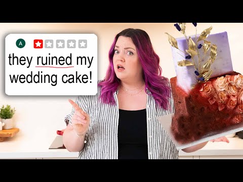 I Ordered WEDDING Cakes from 1 VS 1 STAR BAKERIES! pt3