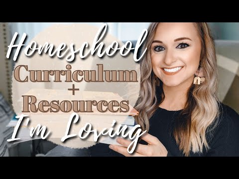 **NEW** HOMESCHOOL CURRICULUM & RESOURCES WE'RE LOVING! // Top 5 Favorites for the 21-22 School Year