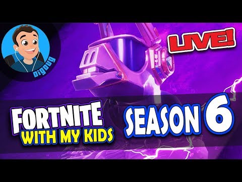 More Fortnite with my Kids!! Fortnite Battle Royale By Epic Games LIVE!