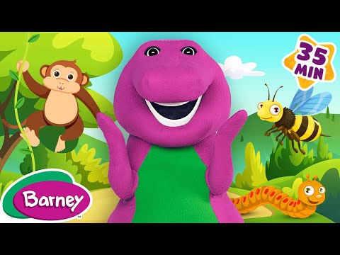 Barney’s Animal Kingdom | Bugs, Birds, Fish & More | Barney the Dinosaur | 9 Story Kids