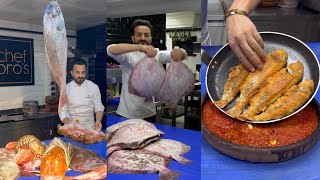 New recipes seafood by chef Faruk GEZEN 🐬 #farukchef