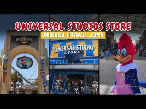 Universal Studios Osaka Japan | Universal Studios Store in Universal Citywalk | Park Entry