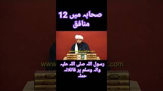 Sahaba Main 12 Munafiq Rasool Allahﷺ Par Qatilana Hamla  #engineermuhammadalimirza