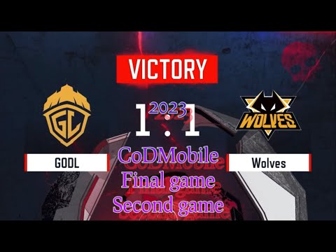 【CoDMobile】    2023   Final game            Wolves VS GODL      Second game