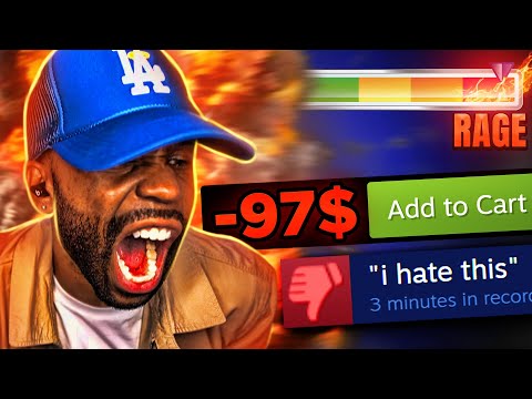 i RAGE QUIT the 3 HARDEST GAMES in the WORLD😂