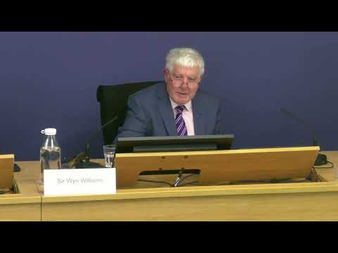 Sir Wyn Williams urges people to take part in research during final hearing of Phases 5/6 of Inquiry