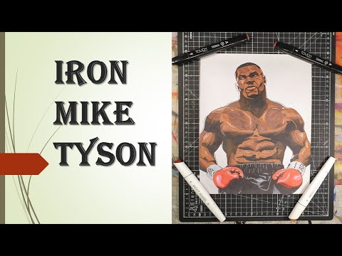 Drawing Iron Mike Tyson