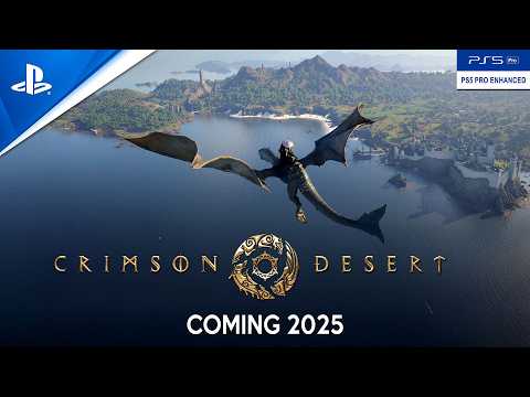 CRIMSON DESERT New Trailer 4K Gameplay Demo | BIGGEST Single Player Open World RPG coming late 2025