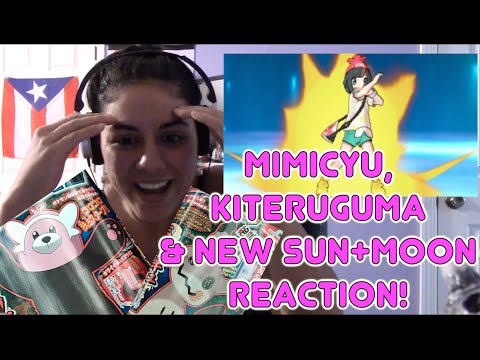 New Pokemon Kiteruguma, Mimicyu and Japanese Sun+Moon Trailer Reaction!