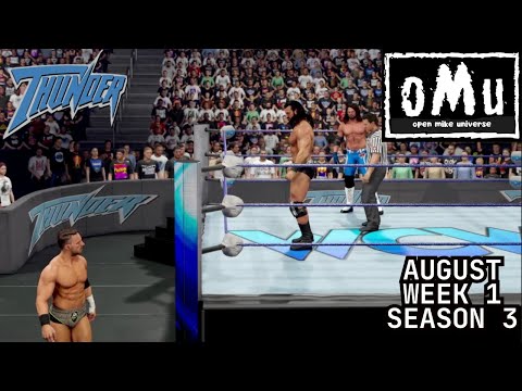 WCW THUNDER Open Mike Universe (Season 3 August Week 1)