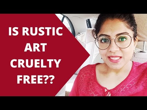 Is Rustic Art Cruelty Free ? Cruelty Free Brands | Be Beautethical