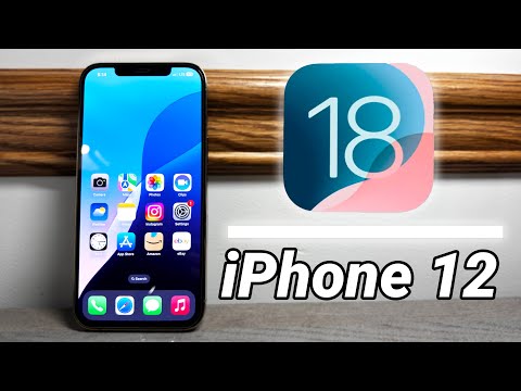 iOS 18 On The iPhone 12 Pro Max