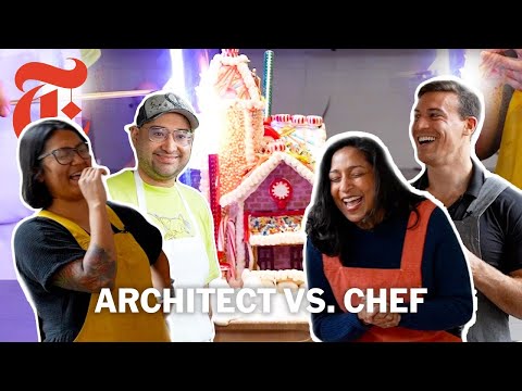 Gingerbread Showdown REMATCH: Sohla and Ham Vs. Priya and Seth | NYT Cooking