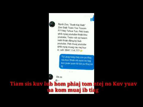 Nhạc tiktok Kuv lub hom phiaj hniaj hnub xav txog lawm