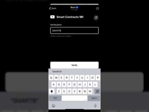 Youtube video code || blum verify to reward || Blum video code today || Smart Contracts 101