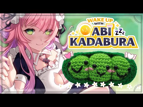 Most Clumsy VTuber tries CROCHET | Wake Up With Abi Kadabura #shorts #shortslive #vtuber