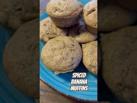 Today On The Homestead: Ultimate Spiced Banana Muffins | #shorts #easyrecipes