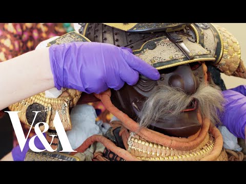 ASMR at the museum | Deconstructing samurai armour | V&A