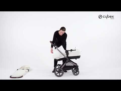 How to Attach the Cot Fabric I EOS Lux Stroller Travel System I CYBEX