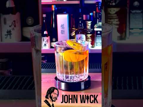 John Wick babayaga cocktail #johnwick #johnwickchapter #johnwickBallerina #cocktail #bar #bartender