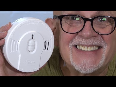 Kidde Smoke Detector with 10-Year Battery and LED Lights