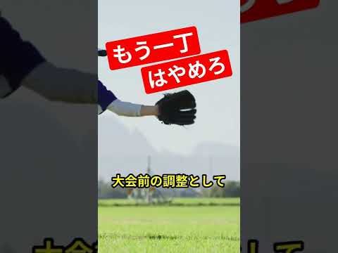 試合にもう一丁はない#野球 #高校野球 #甲子園