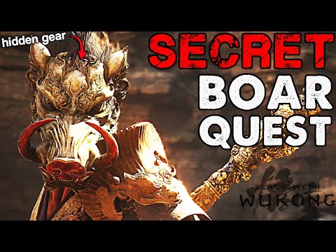 The SECRET Boar Quest in Black Myth: Wukong Explained