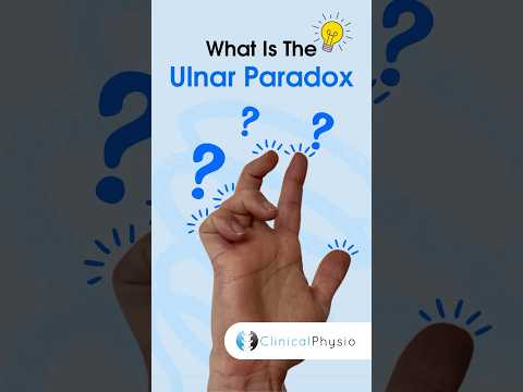 Ulnar Paradox #physicaltherapy #physiotherapy #ulnarnerve #ulnarclaw #anatomy