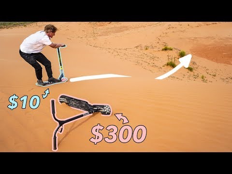 SAND DUNES VS SNOW SCOOTERS