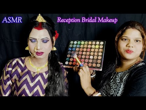 ASMR~ Doing My Brother Transformation Boy to Girl Wedding Reception Bridal Look (Tingle's)🌹❤️