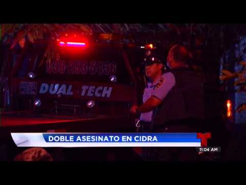 Doble asesinato en Cidra