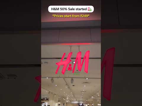 Biggest H&M Sale is here 🛍 🤩 #sale #shopping #shoppingguide #whattobuy #mensfashion #shortsvideo