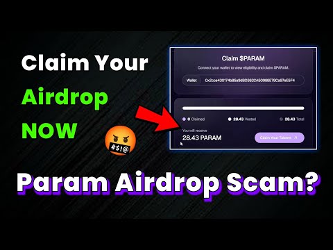 🤬PARAM LABS UPDATE: Claim your $Param Airdrop NOW !!!