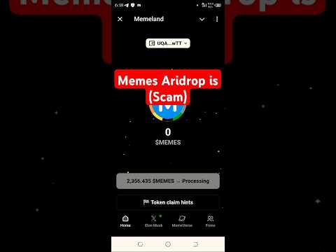 Memes Coin Scam or Real? | Memes Coin Update | Airdrop News Update | Crypto News |