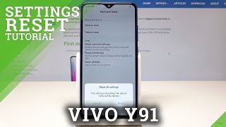 How to Restore Default Configuration in VIVO Y91 - Reset Settings