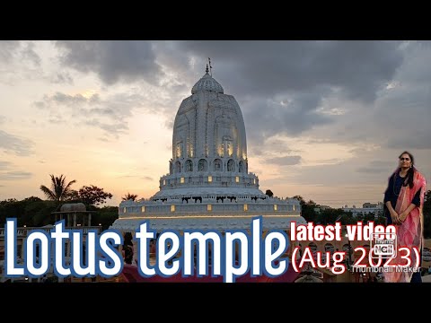 ఒక్కసారైనా తప్పకుండా చూడవలసిన గుడి🙏|kamaldham temple|Lotus temple|Hyderabad visiting places|chiluku