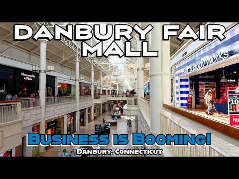 Danbury Fair Mall: Business is Booming at this Unusually Busy Mall! Danbury, Connecticut.