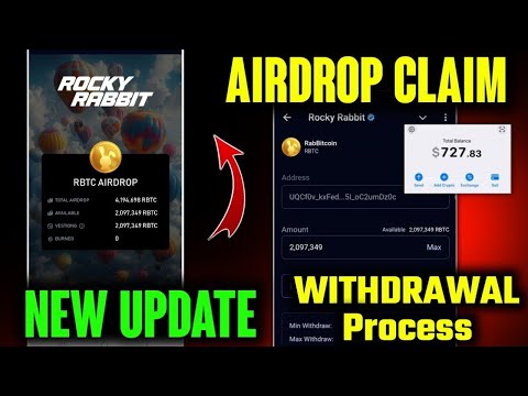 Rocky rabbit withdrawal | Rocky rabbit withdrawal ivabe  korbo | rocky rabbit airdrop withdrawal