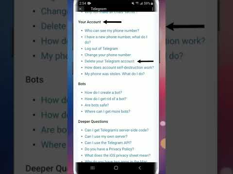 👆Akkamitti Telegram Account Keenya Balleessina? | How to delete Telegram account?