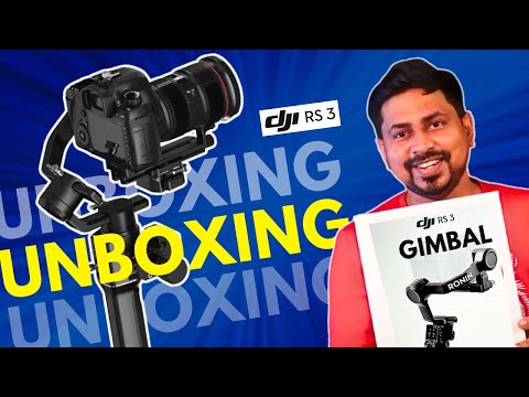 Gimble Unboxing | DJI RS 3 | Best Gimble For Begginers