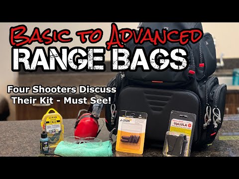 Indoor Range Bags: Four (4) Awesome Setups Are Covered From Basics to Advanced