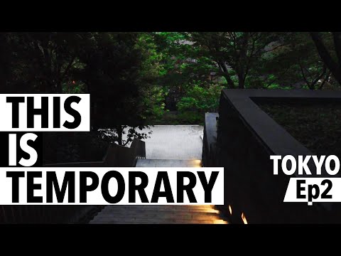 Finding stillness in Tokyo. | This is Temporary ep2 | Travel Walking Vlog