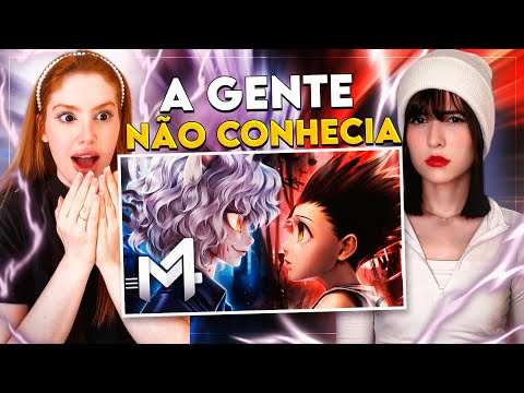 REACT Gon x Neferpitou (Hunter X Hunter) - Homem Gentil | M4rkim feat. Mistery | CR Reacts