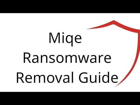 Miqe File Virus Ransomware [.Miqe ] Removal and Decrypt .Miqe Files