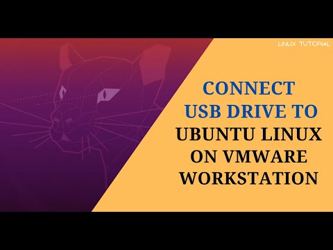 How to Connect USB Flash Drive to Ubuntu Linux on VMware Workstation